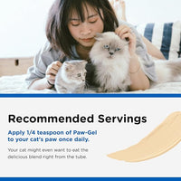 Nutri-Vet Multi-Vite Paw Gel for Cats, Daily Vitamin, Kitten Supplies, Immune Support, Cat Vitamin, Potent Antioxidants, Senior Feline Supplements, 3 oz