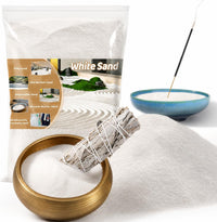 RAINFLOW 15oz Fine Yellow Sand for Crafts - White / 15 OZ