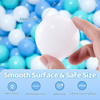 MoonxHome Ball Pit Balls for Toddlers - M-green&blue / 200 - image 4