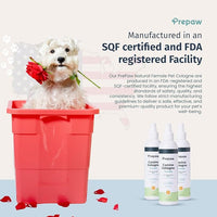 Natural Pet Cologne - Powdery Floral Scent, 3-in-1 Deodorizing, Conditioning & Moisturizing Spray for Dogs & Cats - Long Lasting. Daily Use, 8 fl oz (Female Pet)