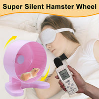 Hamster Wheel, 8.7" Super-Silent Exercise Wheels - Pink / Small - image 2