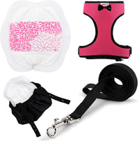 Adjustable Chicken Harness Diaper - Large / Pink