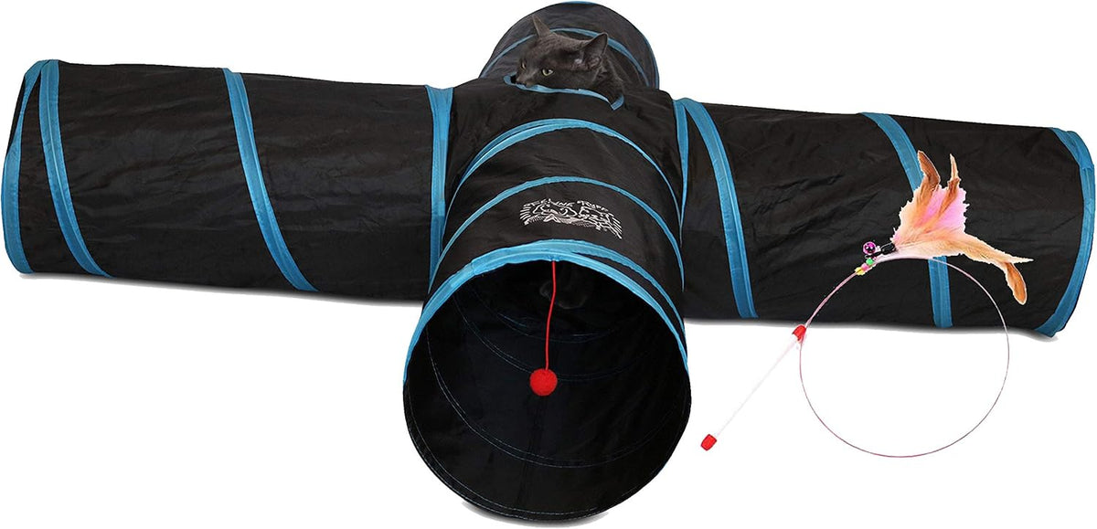 Premium 4 Way Cat Tunnel. Extra Large 12 Inch Diameter