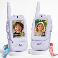 Video Walkie Talkies for Kids - Purple-Purple