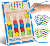 Montessori Toys for 3 4 5 6 Year Old Boys Girl - Matching Puzzle