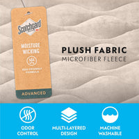 Paw Inspired Washable Padded Crate Mats for Dogs - 30 Inch / Tan - image 4
