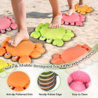 TOPNEW crab balance stepping stones for kids in bright colors, set of 6 - view 23
