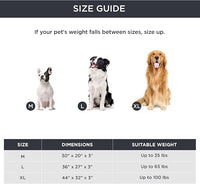 Bedsure Self Warming Dog Bed for Medium Dogs - Orthopedic Waterproof Puppy Beds with Removable Washable Cover, Egg Crate Foam Pet Mat, Suitable for Pet Up to 35 lbs