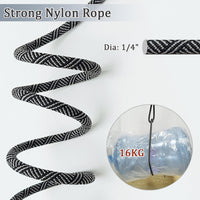 WYuZe 5ft Puppy Leash for Small Dogs Cats - Black Gray / 10 FT (3~26 lbs) - image 3