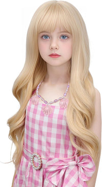 MUPUL kids long black braided wig with bangs for Halloween costumes - view 21