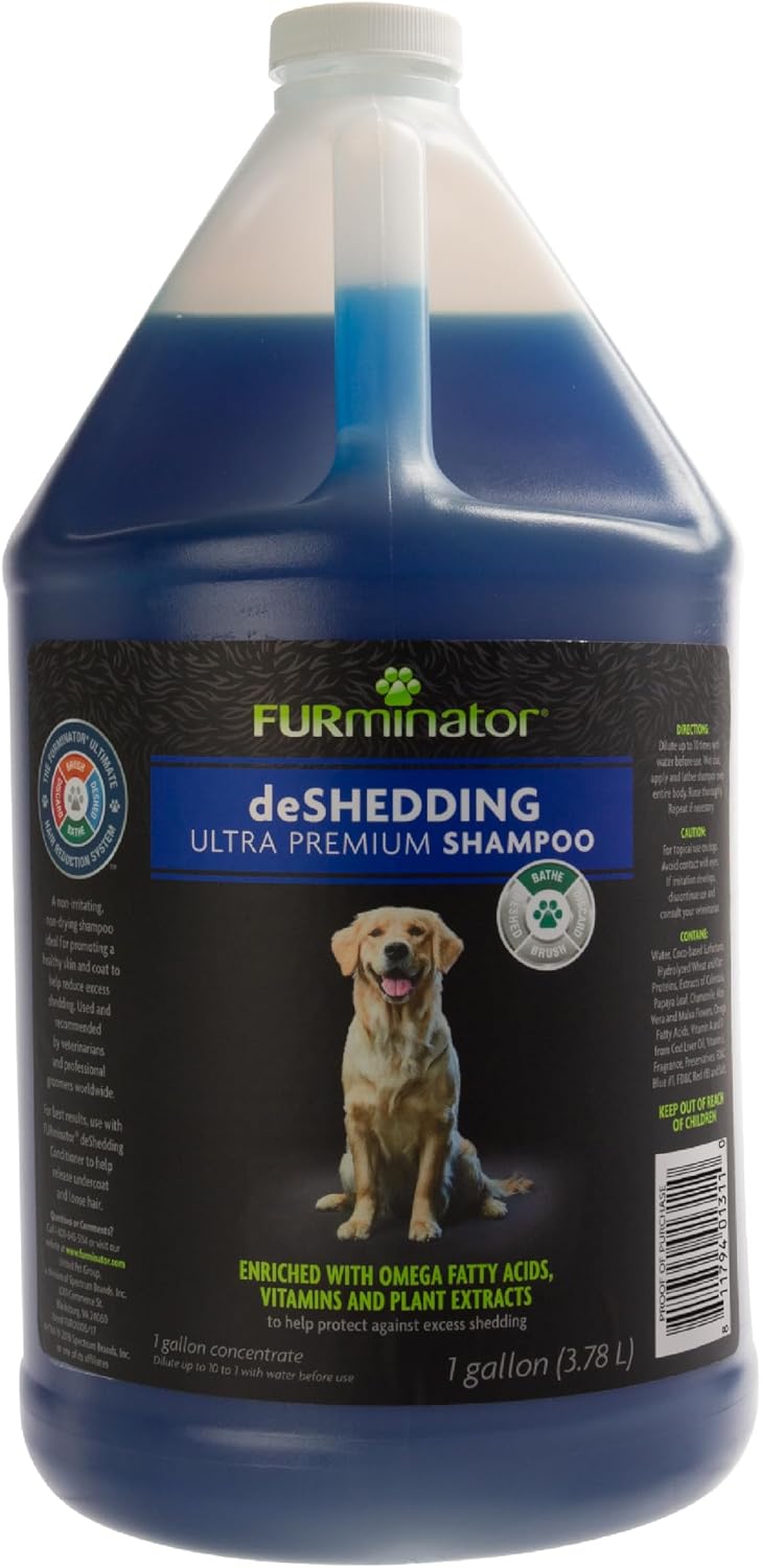 FURminator Ultra Premium deShedding Conditioner for Dogs - Shampoo / 1 gal