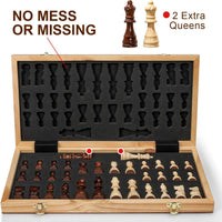 17 Inch Large Chess Set for Adults & Kids - 15 inches - image 4
