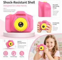 Desuccus Kids Camera for Ages 3-12 - Dark red - image 4