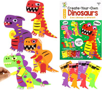 VKPI 4 Butterflies Foam Art Crafts Gift Kit - Dinosaurs