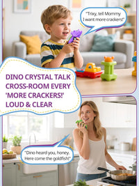 Inspireyes Kids Walkie Talkies - Green Dino / 2 Pack - image 3