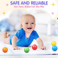 Civaner 12 Pieces Plastic Replacement Balls 1.75 Inch for Toddler - 6 / Vibrant - image 3