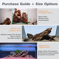Aquarium Rock Dragon Stones 5lb Natural Rock for Fish Tank - 5LB(2-4 inches) - image 4