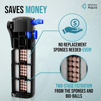 55 Gallon Fish Tank Filter to 100 Gallon Fish Tank Filter - 55 to 100 Gallons - image 2