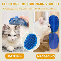 2 Packs Pet Hair Removal Glove,Pet Hair Remover for Cat & Dog,New Upgraded Electrostatic Gloves Pet Hair,Reusable Electro Static Pet Hair Remover Electrostatic Gloves for Furniture,Couch