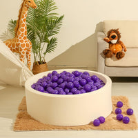 Realhaha plastic ball pit balls, 2.76 inches, in blue, pink, purple and yellow - view 16