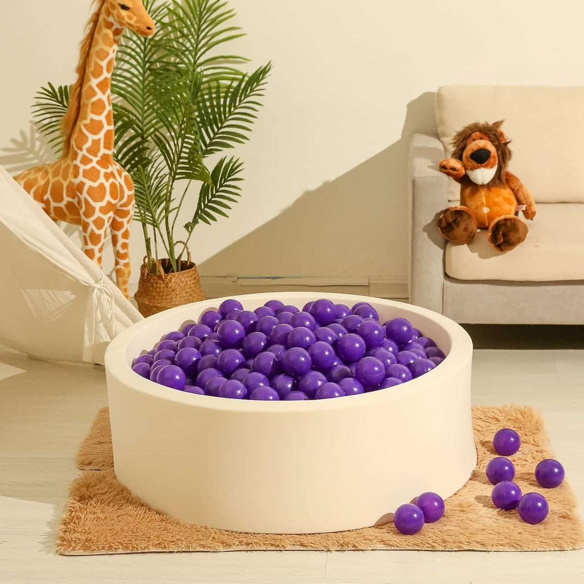 Realhaha 2.76 inch ball pit balls in mixed colors - view 20