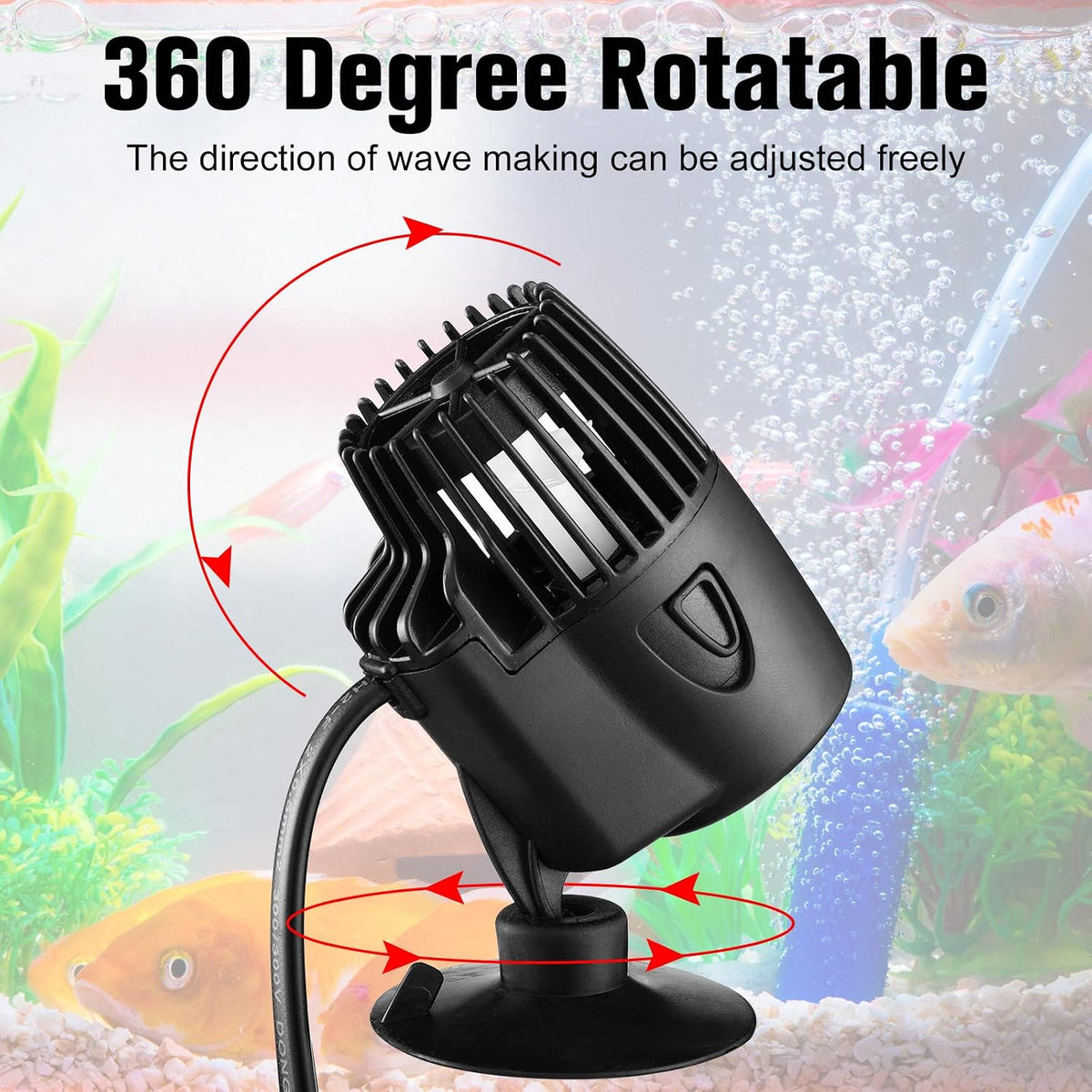 Zhengmy 4 Pcs 800 Gph Aquarium Circulation Pump with Magnetic Suction - 2 - image 3