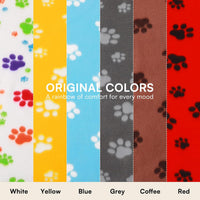 LINENLUX Fleece Dog Blankets 6-Pack - Mix / 31x24 inch (Pack of 6) - image 3