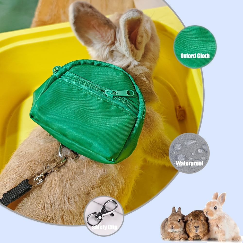 Portable Small Animal Backpack Travel Breathable Pet Carrier Bag - BLK+BLK / Backpack+Bag - image 4