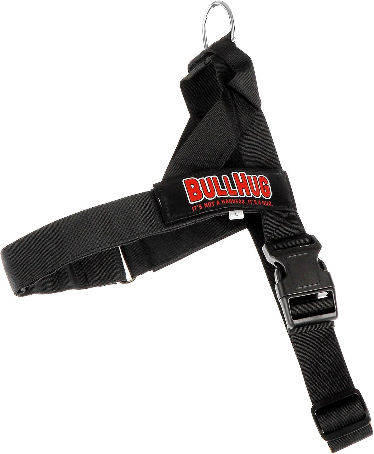 Adjustable Dog Harness, No Pull, No Choke, for English Bulldogs - BLACK / Medium - (Neck: 17" - 20" Chest: 25" - 30") - image 3