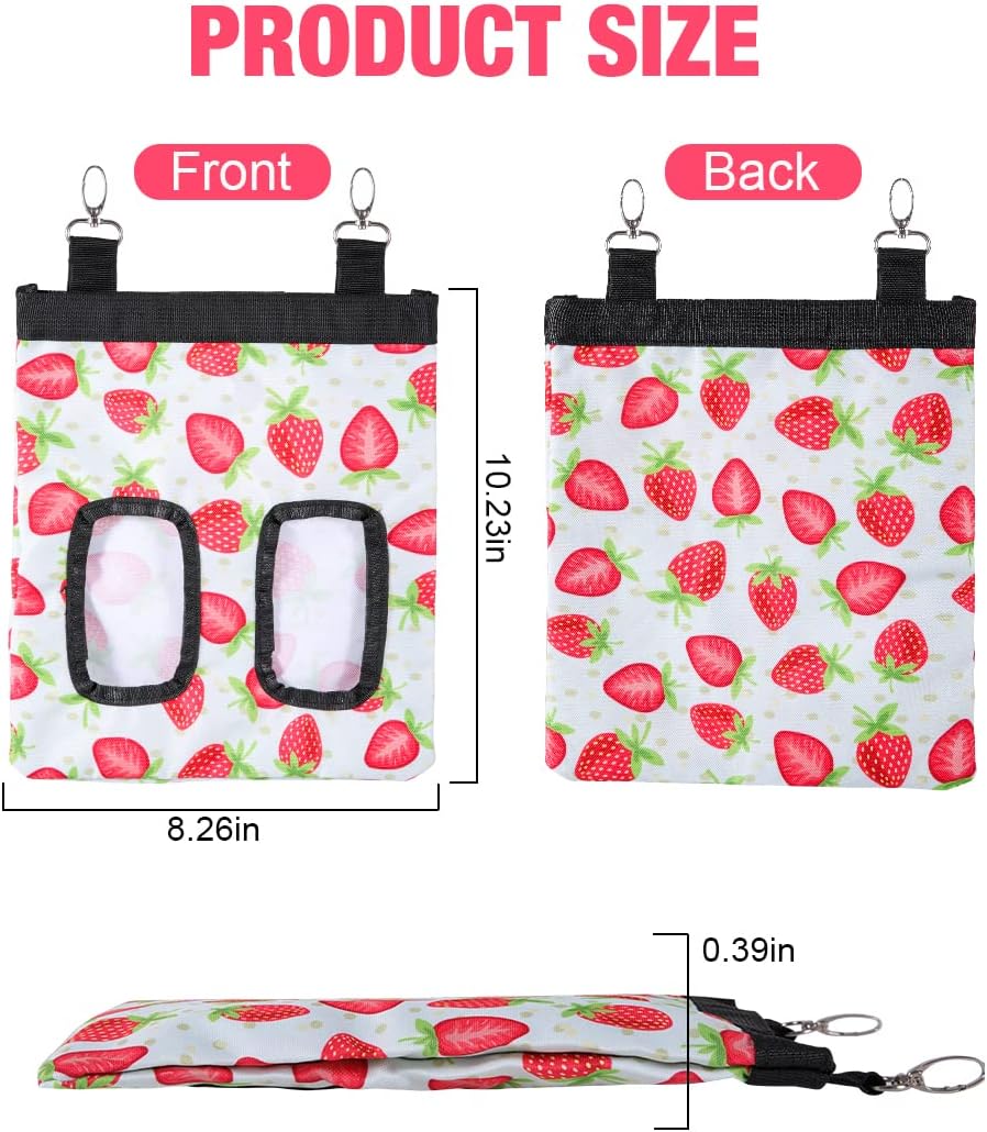 DZWLKJ 2 Pack Hay Feeders, Guinea Pig Rabbit Hay Feeder - Watermelon / S -10"x 8"x 0.4" - image 3