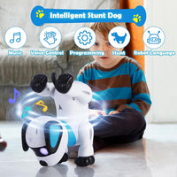 yiman Remote Control Robot Dog Toy - Blue - image 3