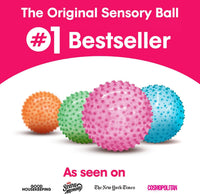 Edushape The Original Sensory Ball for Baby, Transparent Pink - Pink-Transparent - image 3
