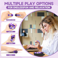 Magnetic Fidget Balls for Adults & Teens - Violet (8-pack) - image 4