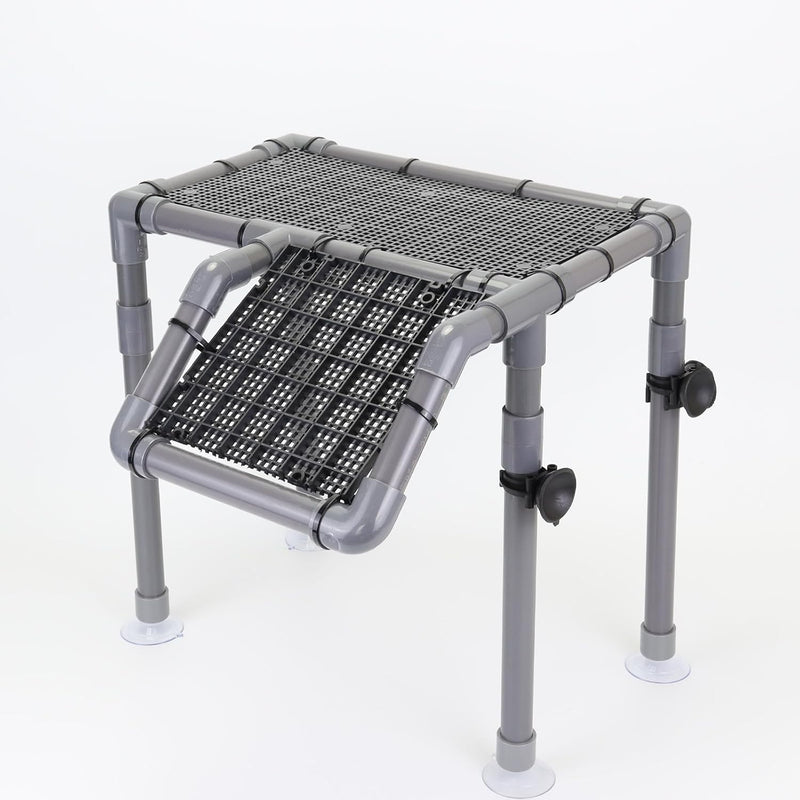 Large Turtle Basking Platform for Aquatic Turtles – Essentials for Fish - Basking Platform 13.4" W × 7.7" D