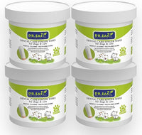 DR.EASY Breath Freshener Dental Finger Wipes 320ct for Dog & Cat, Help Wipe Away Plaque &Tartar, No Added Harsh Chemicals No Brush Formula