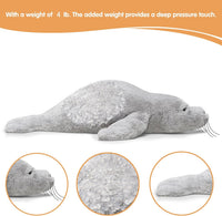 CSVBTRF Weighted Stuffed Animals - Grey Seal - image 2