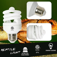 LUCKY HERP UVA UVB Reptile Light 10.0 - UVB10.0 9W - image 4