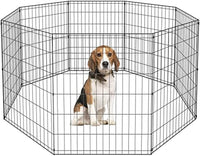 BestPet 36" Tall Dog Playpen Crate Fence Pet Kennel Play Pen Exercise Cage