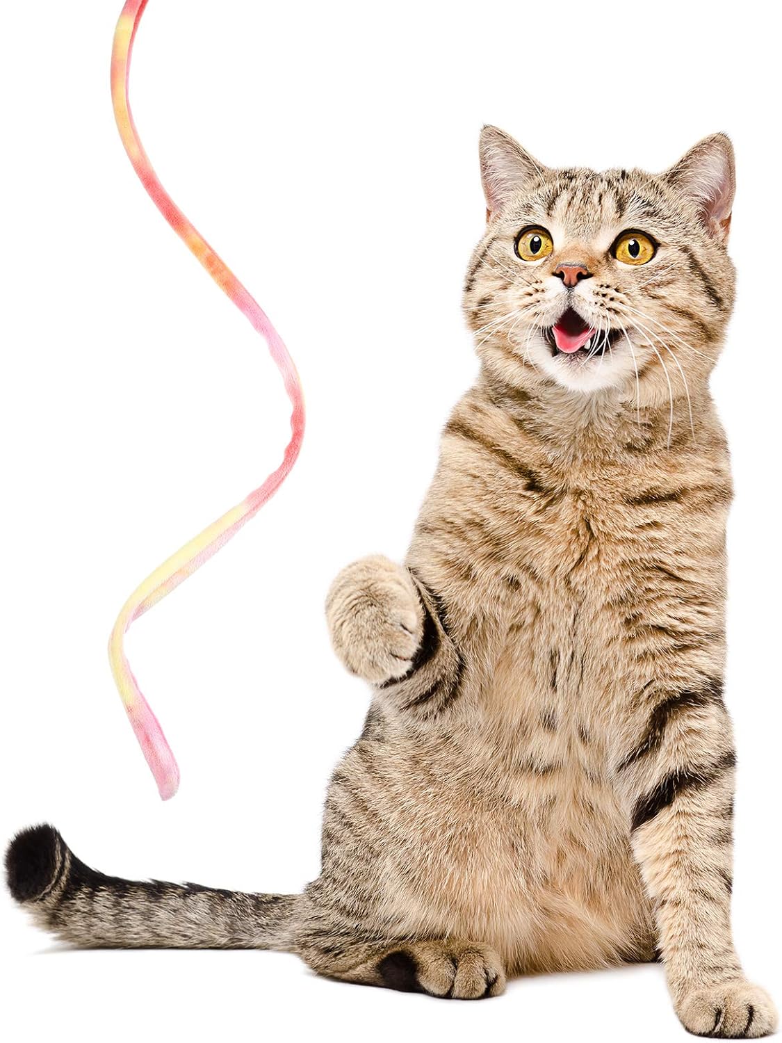 Sumind 3 Pieces Jungle Cat Wand Toys - Rainbow Color - image 3