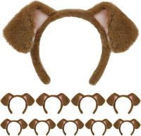 Beviliu Dog Ears Golden Movable - Brown Pink / 1 Count (Pack of 10)