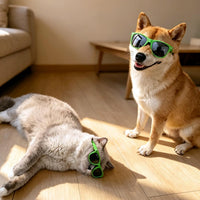 Dog Sunglasses for Medium Dogs - Green / Large - image 2