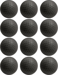 Cat Foam Ball Cat Sponge Ball Toy Soccer Toy – Essentials for Cats - 12 Pack Black