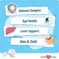 Multivitamin for Cats - 4oz Powder - L-Lysine, Taurine, and Spirulina for Immune Support and Eye Health - Fish Oil & Vitamins for Skin and Heart Health. (for Cats)