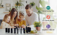 Offelec Double Six Dominoes Set - Double 6 Black Dominoes - image 3