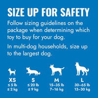 KONG Puppy, Natural Rubber Teething Chew Toy, for Small Puppies - Small (Pack of 1) / Blue - image 2
