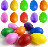 GiftExpress 18 Easter egg shakers in 7 colors for kids - view 3