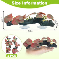 2 PCS Reptile Corner Branch - Red - image 2
