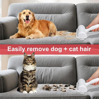 Pet Hair Removal Tool – Reusable Lint Roller for Dogs & Cats – Self-Cleaning Fur Remover Brush - Portable, Multi-Surface Fur Removal Tool - Glove Brush and Pet Hair Extra Sticky Roller