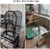 No Mess Bird Feeder for Cage - Large - image 4