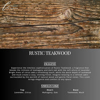 Rustic Teakwood Carpet Freshener Powder Refill 36 oz | Powerful Odor Eliminator for Home | Upholstery Deodorizer | Carpet Deodorizer | Pet Urine | Cat Litter Box | Mahogany Teakwood Fragrance